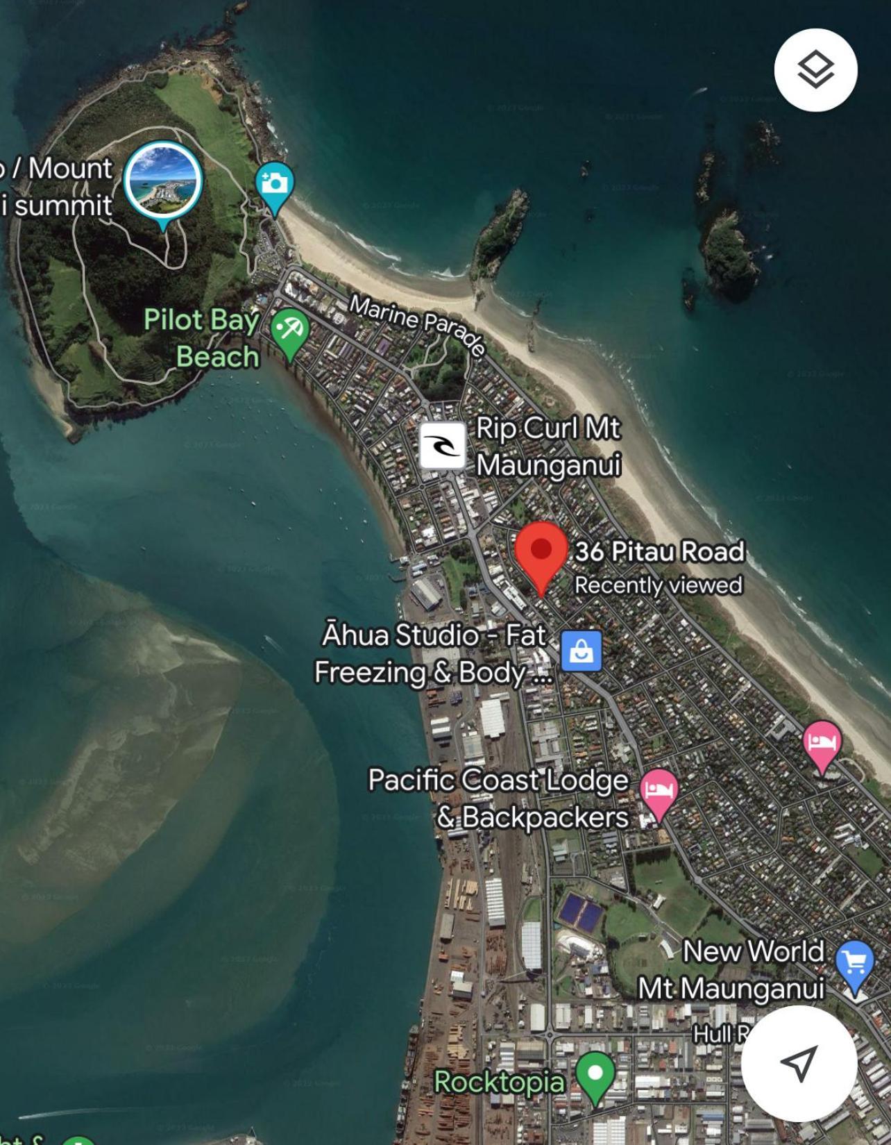 Downtown B&B Mount Maunganui Esterno foto